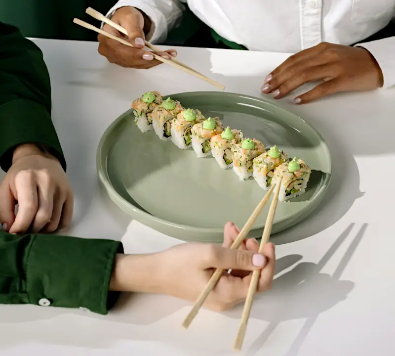 proper chopstick technique